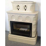 Песчаный Печь KARELIE Кафельный цоколь (ABX)