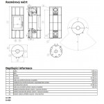 Чертеж Печь PORTO (ABX)