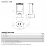 Чертеж Печь TARTU 5 Поворотная (ABX)