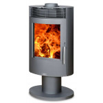 Серый Печь TARTU 5 Поворотная (ABX)