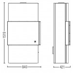 Чертеж Печь LOUNGE XTRA (Austroflamm)