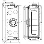 Чертеж Топка 120x45 S (Austroflamm)