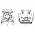 Чертеж Топка 45x51 K (Austroflamm)