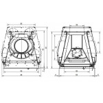 Чертеж Топка 45x57 K (Austroflamm)