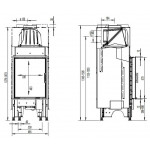 Чертеж 2 Топка 45x57 K (Austroflamm)