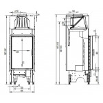 Чертеж 2 Топка 45x68 K (Austroflamm)