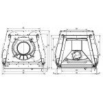 Чертеж 2 Топка 55x51 K (Austroflamm)