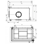 Чертеж 2 Топка 63x40x42 K (Austroflamm)