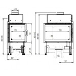 Чертеж Топка 63x40x42 K (Austroflamm)