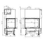 Чертеж 2 Топка 63x40x42 S (Austroflamm)