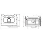 Чертеж 2 Топка 75x35x45 S3 (Austroflamm)