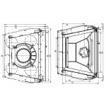 Чертеж Топка 65x51 K (Austroflamm)