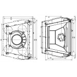 Чертеж Топка 65x57 K (Austroflamm)