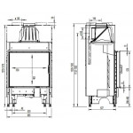 Чертеж 2 Топка 65x57 K (Austroflamm)