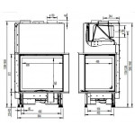 Чертеж 2 Топка 69x49x57 S (Austroflamm)