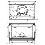 Чертеж 2 Топка 75x39 K II (Austroflamm)