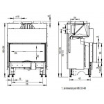 Чертеж 2 Топка 75x39 S (Austroflamm)