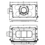 Чертеж Топка 80x64 S (Austroflamm)
