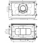 Чертеж 2 Топка 80x64 S II (Austroflamm)
