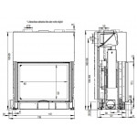 Чертеж 2 Топка 97x74 S (Austroflamm)