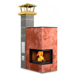  Комплект дымохода 1м/п (AWT)