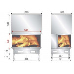 Чертеж Топка AX-FH 1200 3V (Axis)