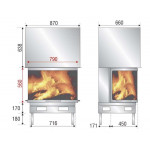 Чертеж Топка AX-3V 900 (Axis)