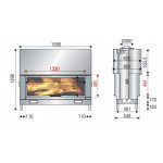 Чертеж Топка AX-FH 1600DF (Axis)