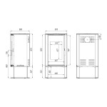 Чертеж Печь Home Orbis Log (Defro)