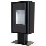 Черный Печь Home Solum Top (Defro)