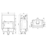 Чертеж Топка Home Intra ME G (Defro)