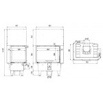 Чертеж Топка Home Intra SM BL / BP G (Defro)