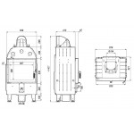 Чертеж Топка Home Intra SM (Defro)