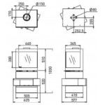 Чертеж 2 Камин BORA (Dik Geurts)