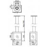 Чертеж 3 Камин BORA (Dik Geurts)