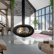Камин OVAL Tunnel (Dik Geurts)