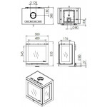 Чертеж Камин VIDAR (Dik Geurts)