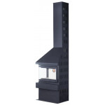  Камин ПРАГА Угловой (Ecokamin)