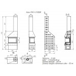  Камин ПРАГА Угловой (Ecokamin)