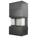 Черный Камин РОДОС 3 цвета (Ecokamin)