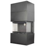 Черный, черный Камин РОДОС 3 цвета (Ecokamin)