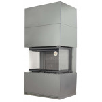 Графит, черный Камин РОДОС 3 цвета (Ecokamin)