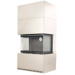 Слоновая кость 2 Камин РОДОС 3 цвета (Ecokamin)