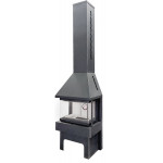  Печь Панорама 3 Стекла (Ecokamin)