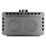  Печь БАВАРИЯ Эко с плитой две конфорки (Ecokamin)