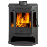  Печь БАВАРИЯ Призматик с плитой и теплообменником (Ecokamin)