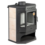  Печь БАВАРИЯ Призматик с плитой и теплообменником (Ecokamin)