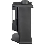  Печь БАВАРИЯ Панорама призма с плитой (Ecokamin)