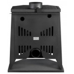  Печь БАВАРИЯ Панорама призма с плитой (Ecokamin)