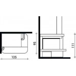 Чертеж Камин LEGO (Edilkamin)